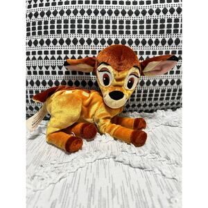 Vintage Disney Mattel Fisher-Price Inc. Fun n Floppy Bambi 7 inch 2001